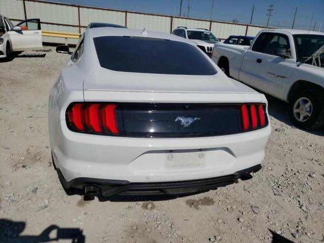 1FA6P8TH1M5150168 - 2021 FORD MUSTANG WHITE photo 6