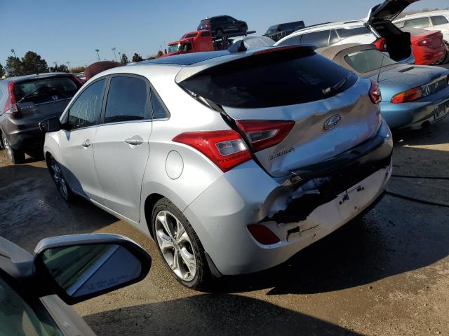 KMHD35LH0EU229278 - 2014 HYUNDAI ELANTRA GT SILVER photo 2