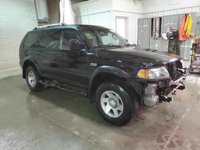 JA4LS21R84J004758 - 2004 MITSUBISHI MONTERO SPORT ES BLACK photo 4