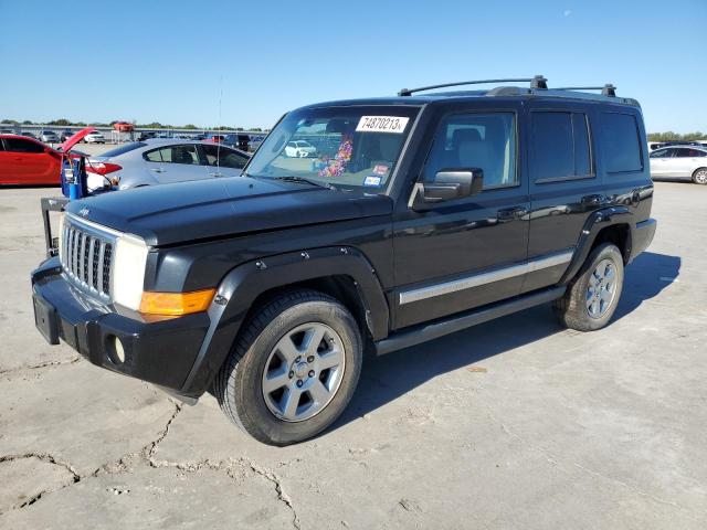 1J8HH68247C673184 - 2007 JEEP COMMANDER OVERLAND BLACK photo 1