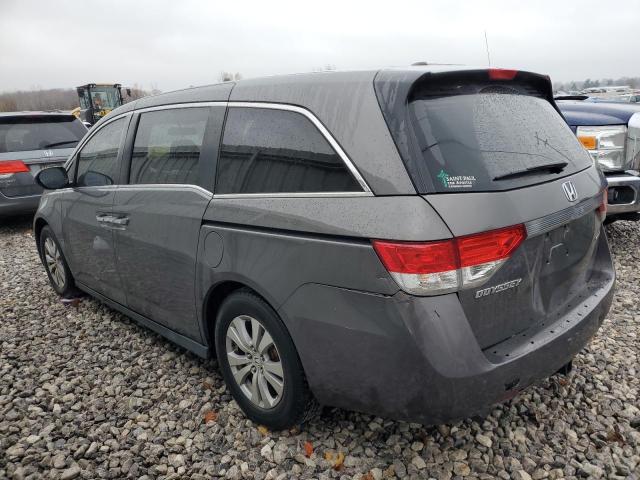 5FNRL5H38GB090116 - 2016 HONDA ODYSSEY SE GRAY photo 2