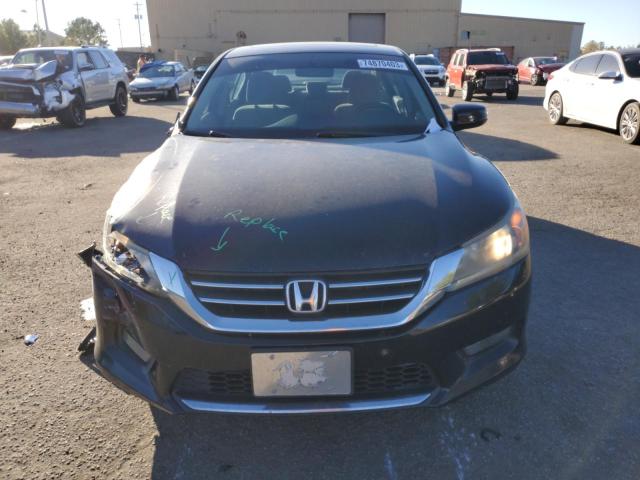 1HGCR2F7XEA083491 - 2014 HONDA ACCORD EX BLACK photo 5