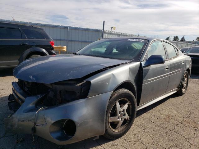 2G2WP522341374179 - 2004 PONTIAC GRAND PRIX GT GRAY photo 1