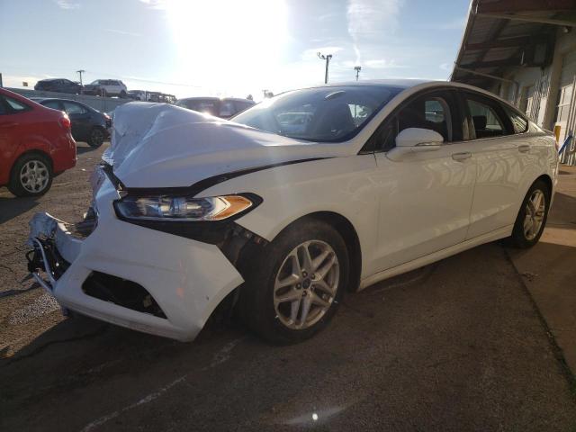 3FA6P0H73ER105068 - 2014 FORD FUSION SE WHITE photo 1