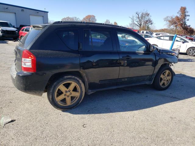 1J8FF47W37D285377 - 2007 JEEP COMPASS BLACK photo 3