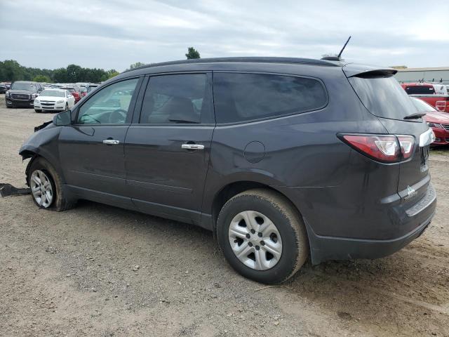 1GNKRFED3HJ214586 - 2017 CHEVROLET TRAVERSE LS GRAY photo 2