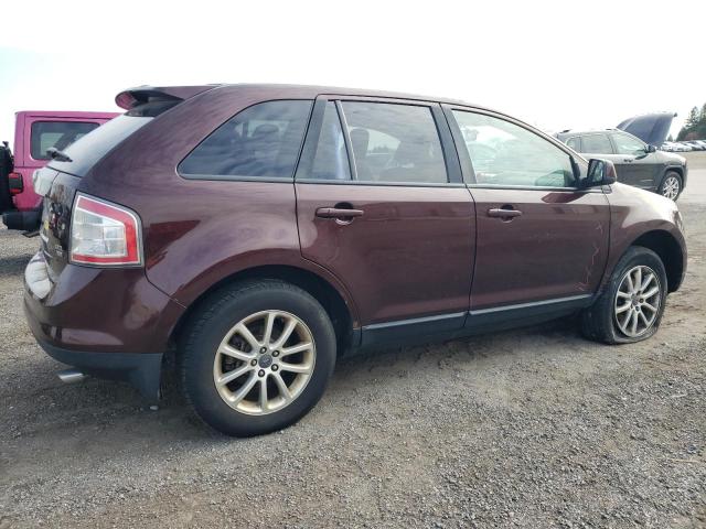 2FMDK4JC4ABB49311 - 2010 FORD EDGE SEL BROWN photo 3