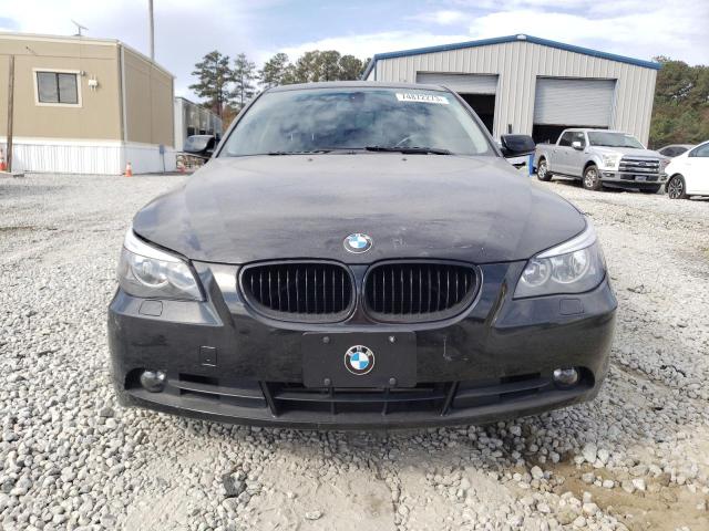 WBANE53567CW67009 - 2007 BMW 525 I BLACK photo 5