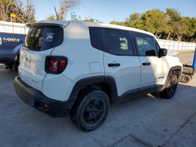 ZACNJBAB7KPJ97189 - 2019 JEEP RENEGADE SPORT WHITE photo 3