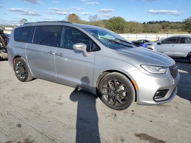 2C4RC1BG3MR555681 - 2021 CHRYSLER PACIFICA TOURING L 银色 照片 4