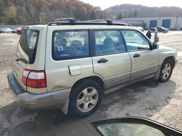 JF1SF65522H754168 - 2002 SUBARU FORESTER S GOLD photo 3