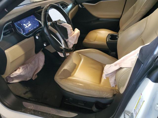 5YJSA1E22FF116333 - 2015 TESLA MODEL S თეთრი ფოტო 7