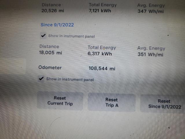 5YJSA1E22FF116333 - 2015 TESLA MODEL S თეთრი ფოტო 9