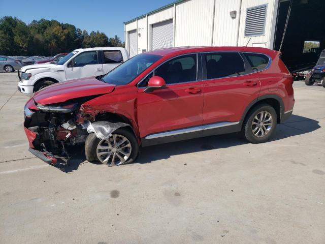 5NMS23AD9KH052591 - 2019 HYUNDAI SANTA FE SE RED photo 1