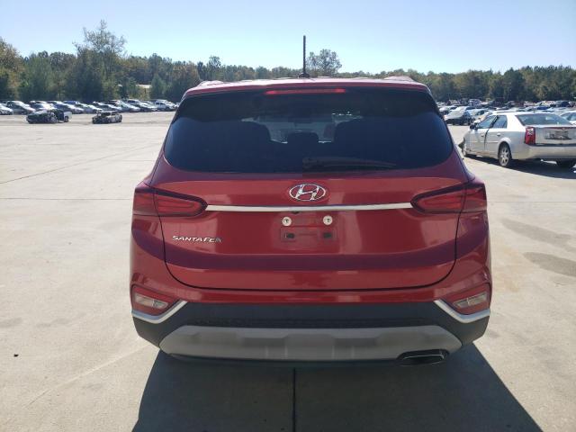 5NMS23AD9KH052591 - 2019 HYUNDAI SANTA FE SE RED photo 6