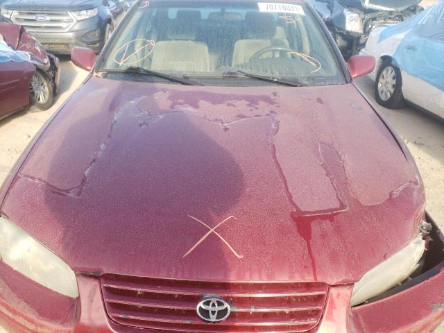 4T1BG22K5WU840870 - 1998 TOYOTA CAMRY CE MAROON photo 7