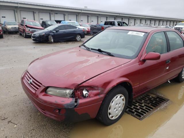 4T1BG22K5WU840870 - 1998 TOYOTA CAMRY CE MAROON photo 9