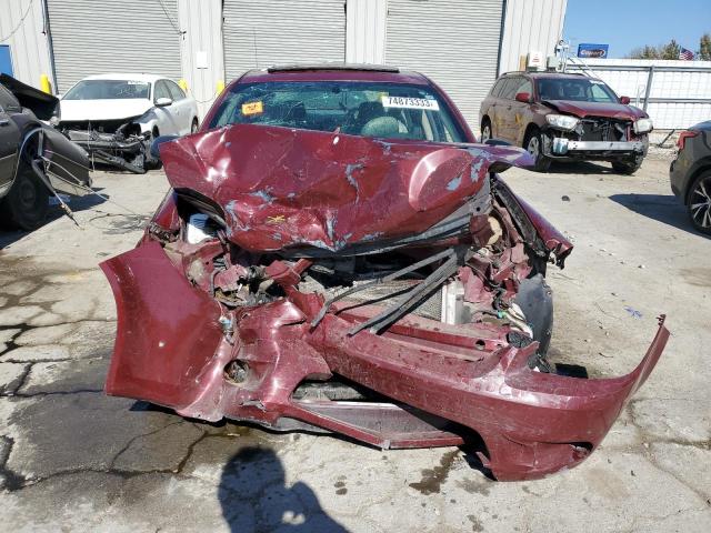 1G1AM58B787149464 - 2008 CHEVROLET COBALT SPORT BURGUNDY photo 5