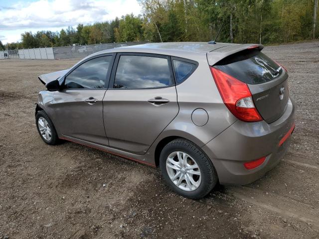 KMHCT5AE7CU014515 - 2012 HYUNDAI ACCENT GLS BROWN photo 2