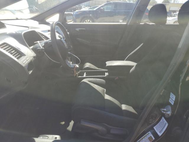 2HGFA16699H534312 - 2009 HONDA CIVIC LX-S أسود صورة 7