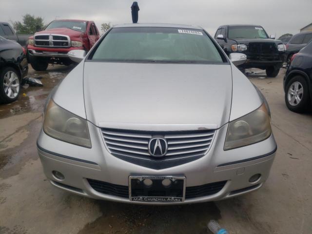 JH4KB16595C016570 - 2005 ACURA RL SILVER photo 5