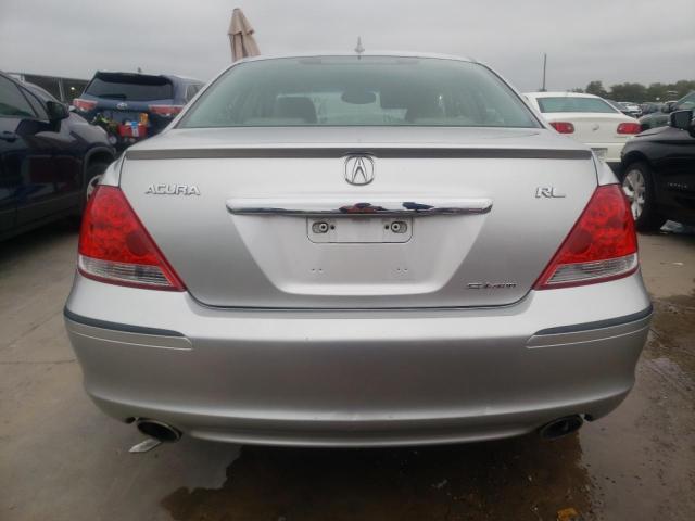 JH4KB16595C016570 - 2005 ACURA RL SILVER photo 6