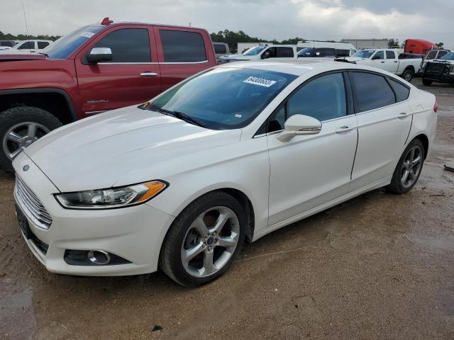 1FA6P0HD0E5353903 - 2014 FORD FUSION SE WHITE photo 1