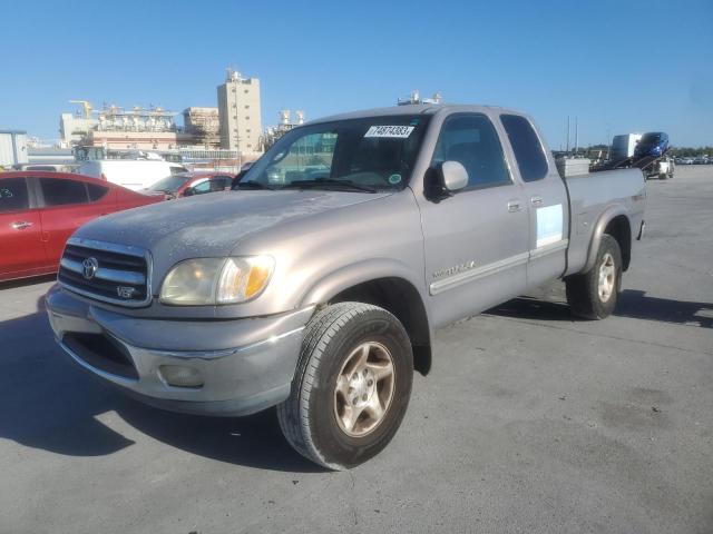 5TBRT38102S277690 - 2002 TOYOTA TUNDRA ACCESS CAB LIMITED GRAY photo 1