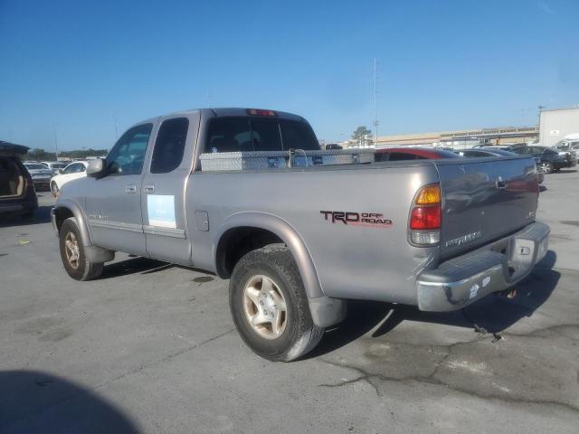 5TBRT38102S277690 - 2002 TOYOTA TUNDRA ACCESS CAB LIMITED GRAY photo 2