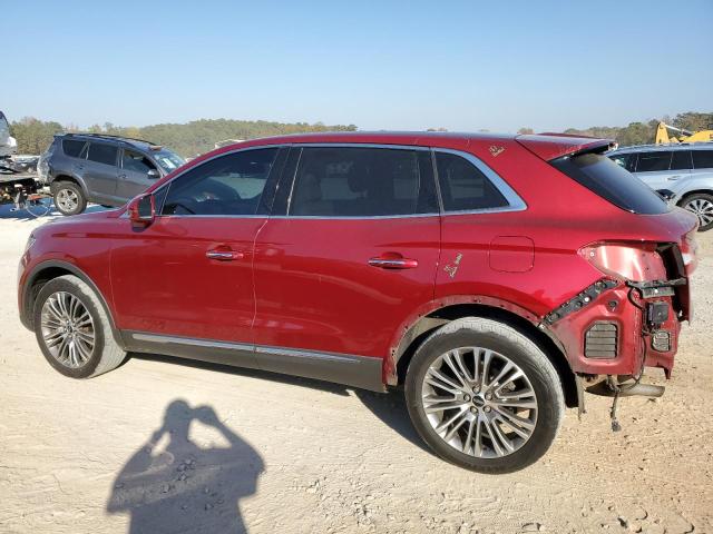 2LMTJ8LR7GBL86489 - 2016 LINCOLN MKX RESERVE RED photo 2