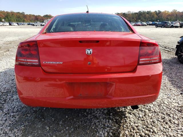 2B3LA43G78H198742 - 2008 DODGE CHARGER RED photo 6