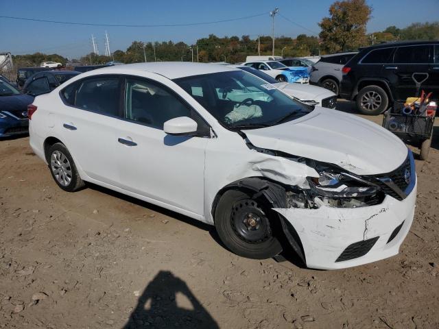 3N1AB7AP5HY345712 - 2017 NISSAN SENTRA S WHITE photo 4