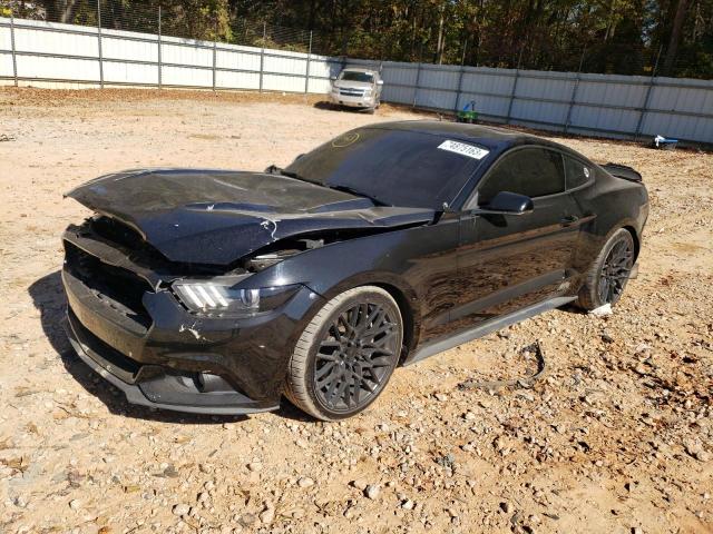 1FA6P8TH0F5384823 - 2015 FORD MUSTANG BLACK photo 1