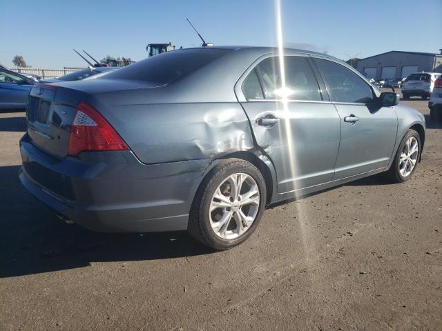 3FAHP0HA8CR306028 - 2012 FORD FUSION SE BLUE photo 3