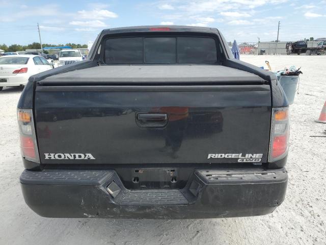 2HJYK16468H518386 - 2008 HONDA RIDGELINE RTS BLACK photo 6