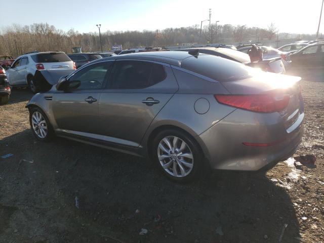 5XXGN4A71FG363174 - 2015 KIA OPTIMA EX GRAY photo 2