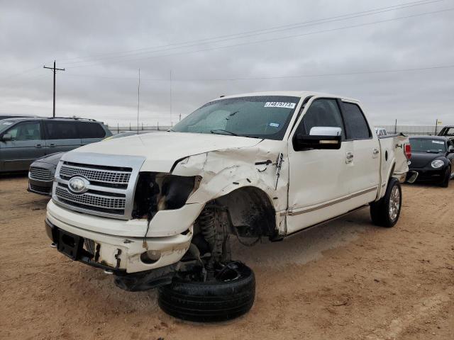 1FTPW14V09FA93203 - 2009 FORD F-150 SUPERCREW WHITE photo 1