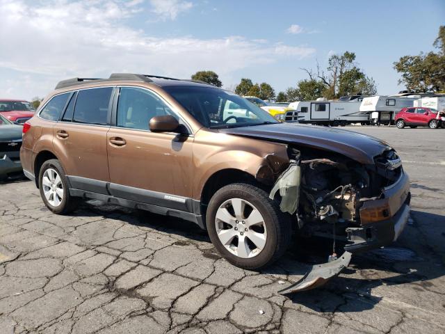 4S4BRCCC4B3333689 - 2011 SUBARU OUTBACK 2.5I PREMIUM BROWN photo 4