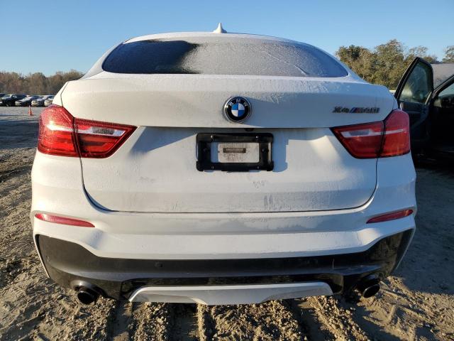 5UXXW7C56J0W65420 - 2018 BMW X4 XDRIVEM40I WHITE photo 6