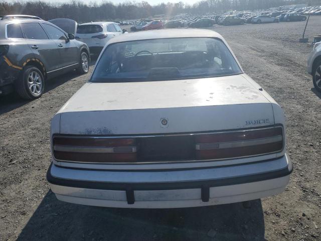 2G4WD14T4K1486047 - 1989 BUICK REGAL LIMITED WHITE photo 6