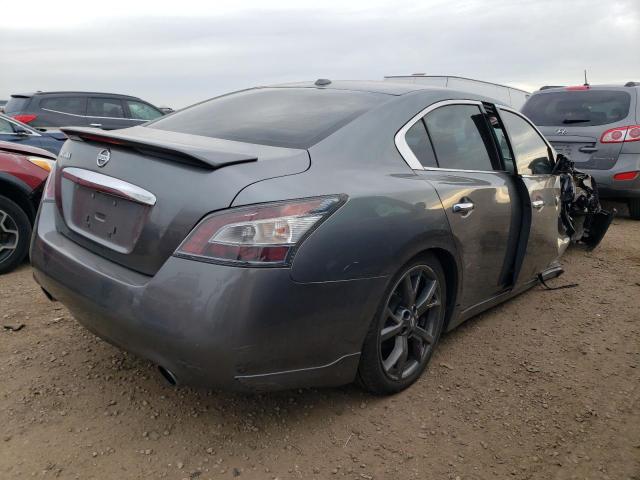 1N4AA5AP8EC910341 - 2014 NISSAN MAXIMA S GRAY photo 3