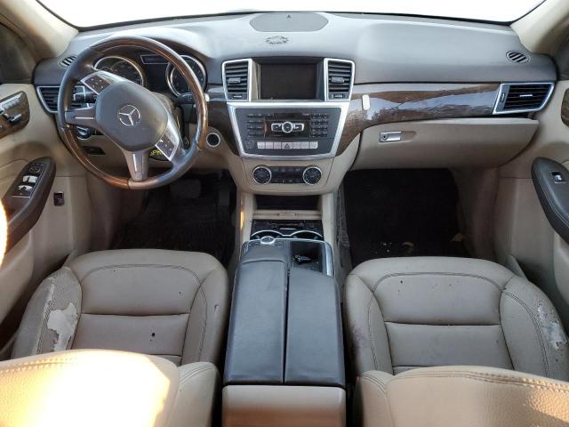 4JGDA5HB1CA068108 - 2012 MERCEDES-BENZ ML 350 4MATIC BLACK photo 8