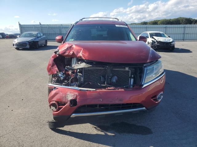 5N1AR2MM9FC624692 - 2015 NISSAN PATHFINDER S RED photo 5