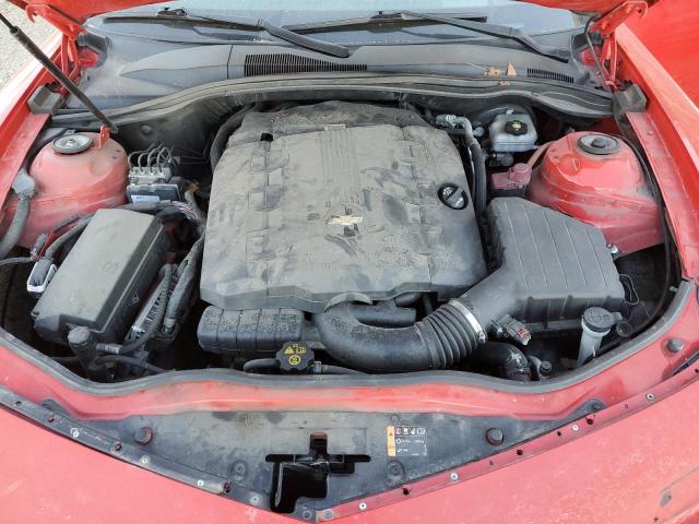 2G1FC1E36E9292866 - 2014 CHEVROLET CAMARO LT RED photo 11