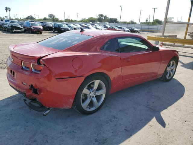 2G1FB1ED7B9197238 - 2011 CHEVROLET CAMARO LT RED photo 3