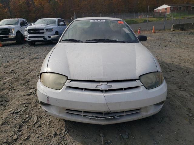 1G1JC52F237127198 - 2003 CHEVROLET CAVALIER WHITE photo 5