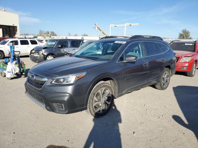 4S4BTANC5M3217472 - 2021 SUBARU OUTBACK LIMITED GRAY photo 1