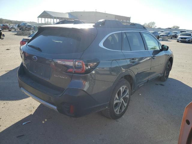 4S4BTANC5M3217472 - 2021 SUBARU OUTBACK LIMITED GRAY photo 3