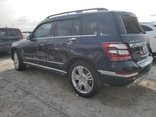 WDCGG5HB0FG434748 - 2015 MERCEDES-BENZ GLK 350 BLUE photo 2