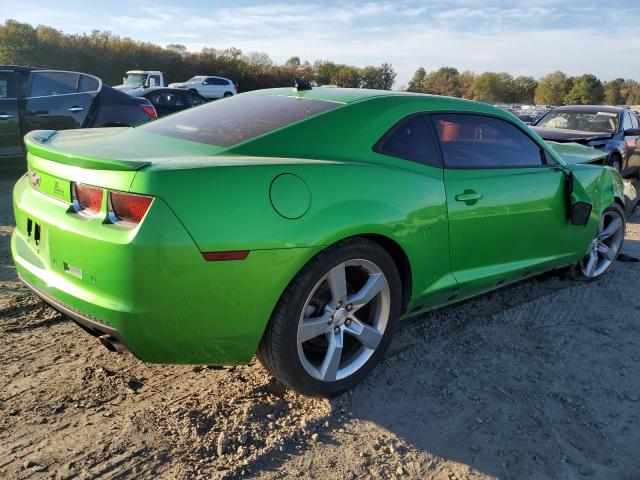 2G1FB1ED3B9163622 - 2011 CHEVROLET CAMARO LT GREEN photo 3